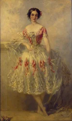 Portrait de Marie-Adeline Plunkett, 1854