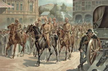 Entrée de Lord Roberts à Pretoria le 5 juin 1900