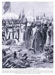 Isaac de Chypre plaide devant Richard Ier, 1191