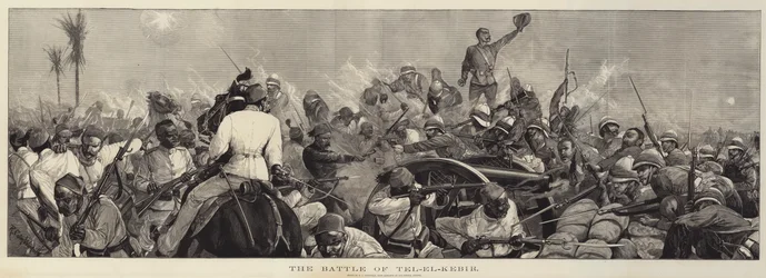 La bataille de Tel-el-Kebir