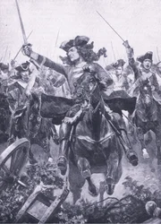 Le duc de Marlborough à la bataille d