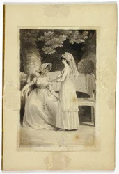 Deux Femmes dans un Jardin