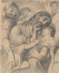 Le Christ bénissant les petits enfants