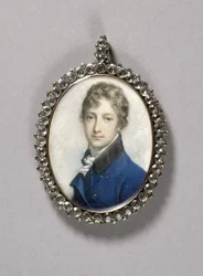 Portrait miniature de John Norris de Hughenden, c.1795-1800