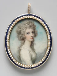 Portrait de Mary Frances (Fanny) Swinburne