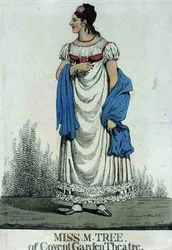 Miss M. Tree du Théâtre de Covent Garden, pub. par Thomas McLean