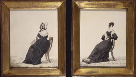 Deux portraits de veuves, 1837