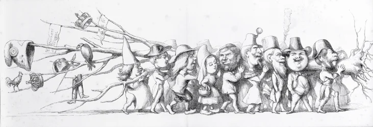 Visiteurs français à la Grande Exposition, 1851