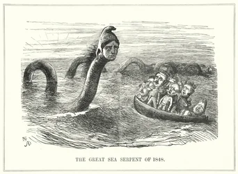 Caricature de Punch : Révolutions de 1848