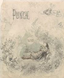 Page de titre pour Punch, vol. VIII