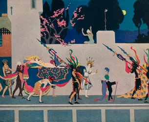 Almas voit la princesse, vers 1919, vers 1932