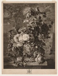 Une pièce florale, 1778