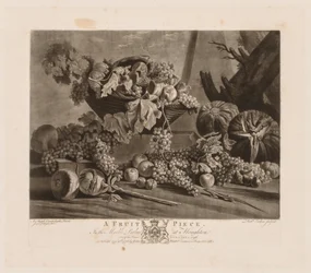 Une pièce de fruits, 1776