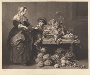 Le fils de Rubens et sa nourrice