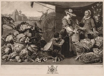 Les Quatre Marchés : Le Marché aux légumes