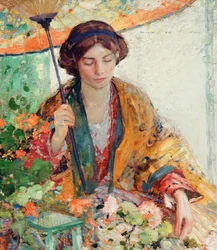 Femme avec Parasol