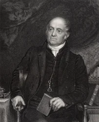 Olinthus Gilbert Gregory, gravé par H. Robinson, de 