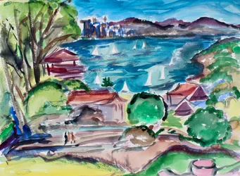 Baie de San Francisco depuis Tiburon, 2018
