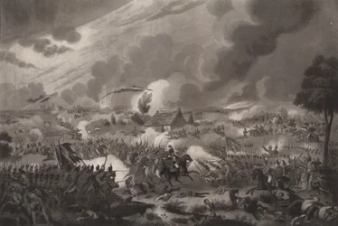 La bataille de Waterloo, 18 juin 1815, 1817