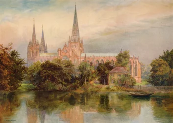 Cathédrale de Lichfield, 1902