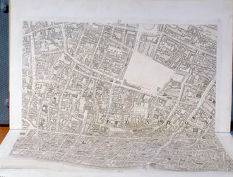 Plan de la ville de Londres, publié en 1813