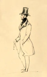 Un homme du Pembrokeshire - Le comte de Pembroke, vers 1841