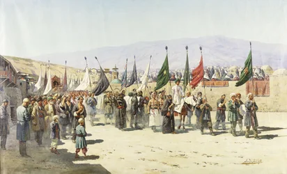 Shakhsei-Vakhsei, procession religieuse des musulmans