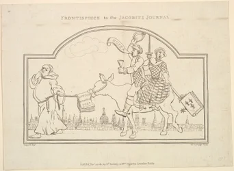 Frontispice du Journal des Jacobites, 27 novembre 1781