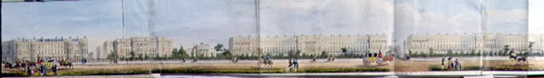 Ulster Terrace et York Terrace, détail de 
