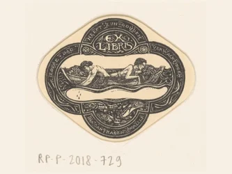 Ex libris de Ina van Eibergen Santhagens-Waller