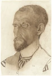 Portrait de Petrus Koninks, vers la gauche