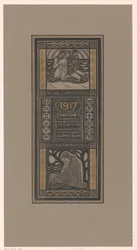 Calendrier de bienfaisance pour 1917