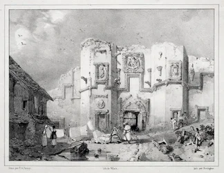 Ancienne porte à Stirling, 1826
