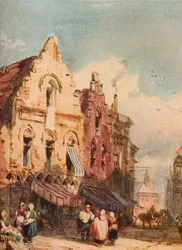 Scène de rue, vers 1826