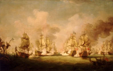 La bataille de Barfleur