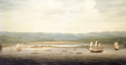 Vue de Port Royal, Jamaïque, c.1758