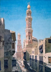 Souk al Nahhassin, Le Caire, 1866