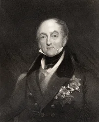 Sir Gore Ouseley, 1er baronnet, gravé par H. Cook, de la 