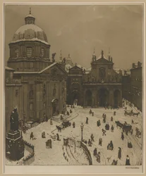 Der Kreuzherrenplatz à Prague
