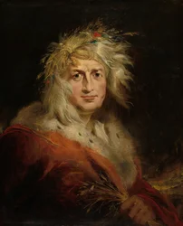 David Garrick en roi Lear, vers 1815