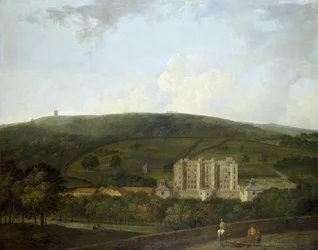 Vue de Chatsworth élisabéthain