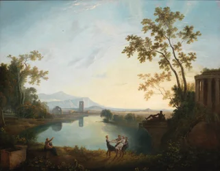 Apollon et les saisons (Paysage classique)
