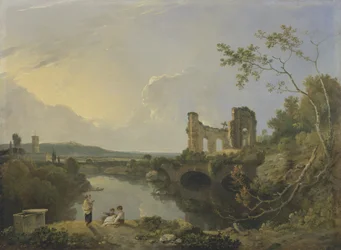 Paysage italien (Matin), c.1760-65