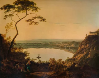 Lac de Nemi, c1761, 1938