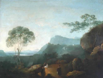 Paysage avec figures
