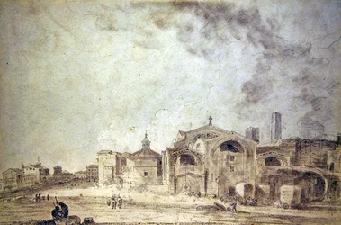 Les Thermes de Dioclétien, Rome