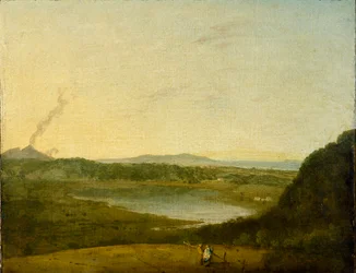 Le Lago di Agnano, vers 1752