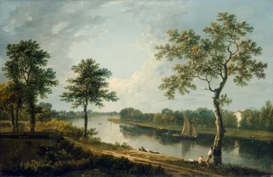 La Tamise près de Marble Hill vers 1762