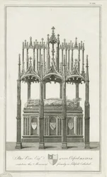 Cathédrale de Lichfield - Monument à l