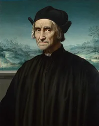 Portrait de Girolamo Benivieni 1453-1542, entre 1515 et 1520